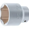 BGS Steckschlüssel-Einsatz Sechskant Antrieb Innenvierkant 20 mm (3/4") SW 48 mm - 3448