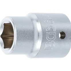 BGS Steckschlüssel-Einsatz Sechskant Antrieb Innenvierkant 20 mm (3/4") SW 19 mm - 3419