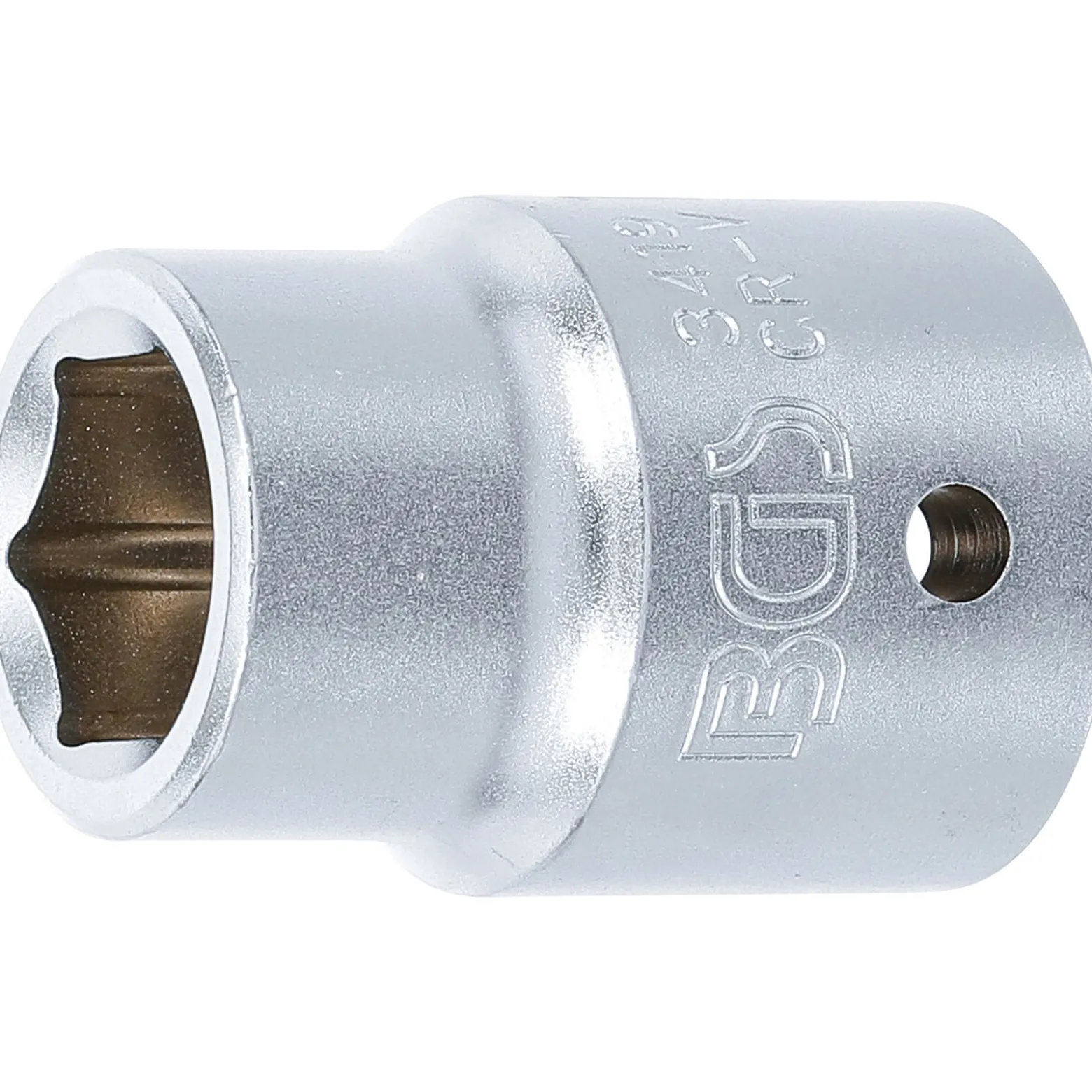 BGS Steckschlüssel-Einsatz Sechskant Antrieb Innenvierkant 20 mm (3/4") SW 19 mm - 3419