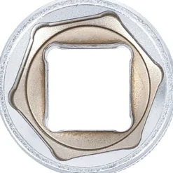 BGS Steckschlüssel-Einsatz Sechskant Antrieb Innenvierkant 12,5 mm (1/2") SW 13/16" - 2777
