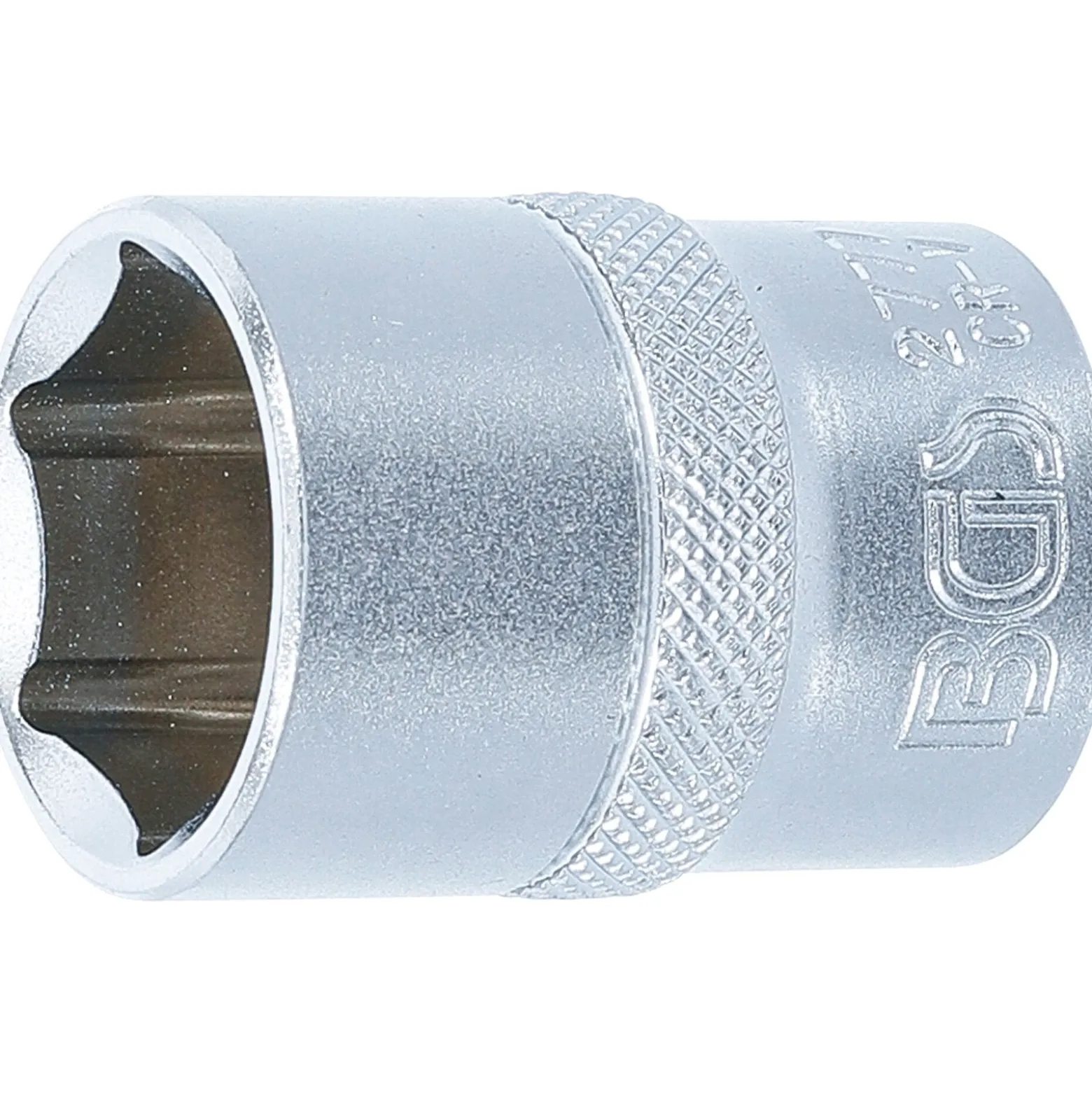 BGS Steckschlüssel-Einsatz Sechskant Antrieb Innenvierkant 12,5 mm (1/2") SW 13/16" - 2777