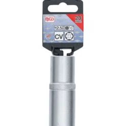 BGS Steckschlüssel-Einsatz Sechskant tief Antrieb Innenvierkant 12,5 mm (1/2") SW 20 mm - 10560