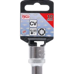 BGS Steckschlüssel-Einsatz Super Lock Antrieb Innenvierkant 12,5 mm (1/2") SW 10 mm - 2410