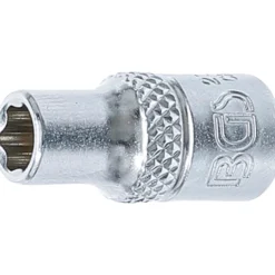 BGS Steckschlüssel-Einsatz Super Lock Antrieb Innenvierkant 6,3 mm (1/4") SW 5,5 mm - 2343