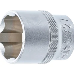 BGS Steckschlüssel-Einsatz Super Lock Antrieb Innenvierkant 12,5 mm (1/2") SW 27 mm - 2427