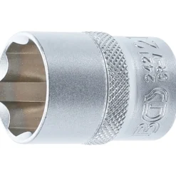 BGS Steckschlüssel-Einsatz Super Lock Antrieb Innenvierkant 12,5 mm (1/2") SW 21 mm - 2421
