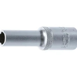 BGS Steckschlüssel-Einsatz Super Lock tief Antrieb Innenvierkant 12,5 mm (1/2") SW 10 mm - 10270