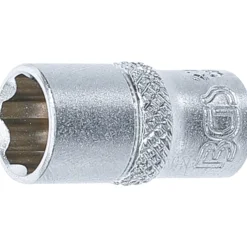 BGS Steckschlüssel-Einsatz Super Lock Antrieb Innenvierkant 6,3 mm (1/4") SW 9 mm - 2349