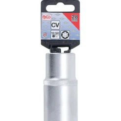 BGS Steckschlüssel-Einsatz Super Lock tief Antrieb Innenvierkant 12,5 mm (1/2") SW 28 mm - 2956