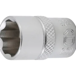 BGS Steckschlüssel-Einsatz Super Lock Antrieb Innenvierkant 10 mm (3/8") SW 13 mm - 2373