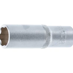 BGS Steckschlüssel-Einsatz Super Lock tief Antrieb Innenvierkant 12,5 mm (1/2") SW 17 mm - 2947