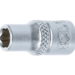 BGS Steckschlüssel-Einsatz Super Lock Antrieb Innenvierkant 6,3 mm (1/4") SW 6 mm - 2346