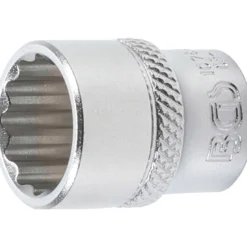 BGS Steckschlüssel-Einsatz Zwölfkant Antrieb Innenvierkant 6,3 mm (1/4") SW 14 mm - 10784