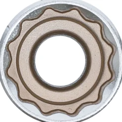 BGS Steckschlüssel-Einsatz Zwölfkant tief Antrieb Innenvierkant 12,5 mm (1/2") SW 21 mm - 9360