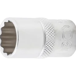 BGS Steckschlüssel-Einsatz Zwölfkant Antrieb Innenvierkant 12,5 mm (1/2") SW 16 mm - 10636