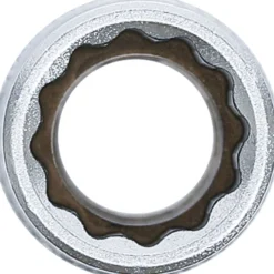 BGS Steckschlüssel-Einsatz Zwölfkant tief Antrieb Innenvierkant 12,5 mm (1/2") SW 14 mm - 10664
