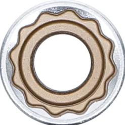 BGS Steckschlüssel-Einsatz Zwölfkant tief Antrieb Innenvierkant 12,5 mm (1/2") SW 19 mm - 10686