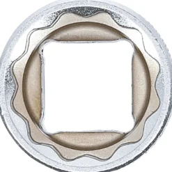 BGS Steckschlüssel-Einsatz Zwölfkant Antrieb Innenvierkant 12,5 mm (1/2") SW 19 mm - 10639