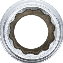 BGS Steckschlüssel-Einsatz Zwölfkant tief Antrieb Innenvierkant 12,5 mm (1/2") SW 13 mm - 10681