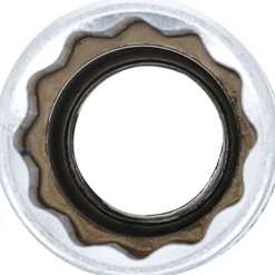BGS Steckschlüssel-Einsatz Zwölfkant tief Antrieb Innenvierkant 12,5 mm (1/2") SW 16 mm - 10683