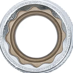 BGS Steckschlüssel-Einsatz Zwölfkant Antrieb Innenvierkant 12,5 mm (1/2") SW 15 mm - 10635