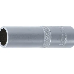 BGS Steckschlüssel-Einsatz Zwölfkant tief Antrieb Innenvierkant 12,5 mm (1/2") SW 15 mm - 10682