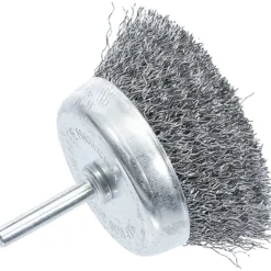 BGS Topfbürste Aufnahme 6 mm Stift Ø 75 mm - 3076