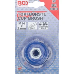 BGS Topfbürste Aufnahme M14x2 Ø 65 mm - 3980