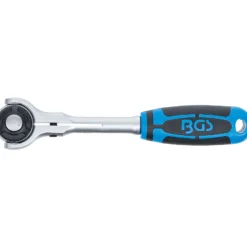 BGS Umschaltknarre mit Kugelkopf Abtrieb Außenvierkant 6,3 mm (1/4