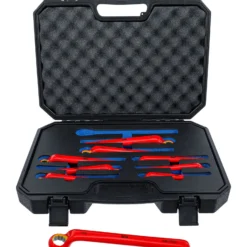 BGS VDE-Ringschlüssel-Satz tief gekröpft SW 10 - 24 mm 9tlg. - 72035