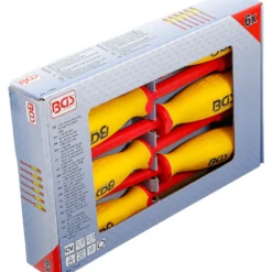 BGS VDE-Steckschlüssel-Schraubendreher-Satz Sechskant SW 5,5 - 12 mm 6tlg. - 71095