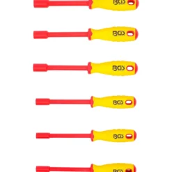 BGS VDE-Steckschlüssel-Schraubendreher-Satz Sechskant SW 5,5 - 12 mm 6tlg. - 71095