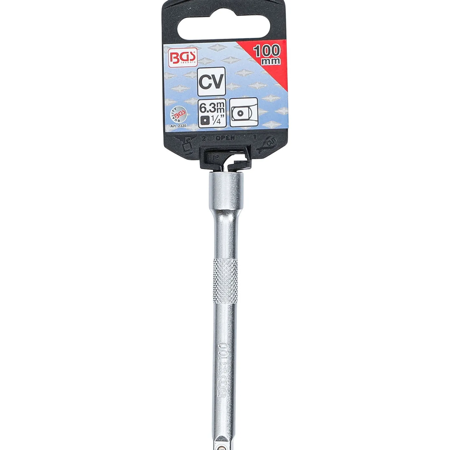 BGS Verlängerung 6,3 mm (1/4") 100 mm - 2335