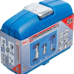 BGS Verlängerungs-Satz mit Magnethalter 6,3 mm (1/4") / 10 mm (3/8") / 12,5 mm (1/2") 3tlg. - 198