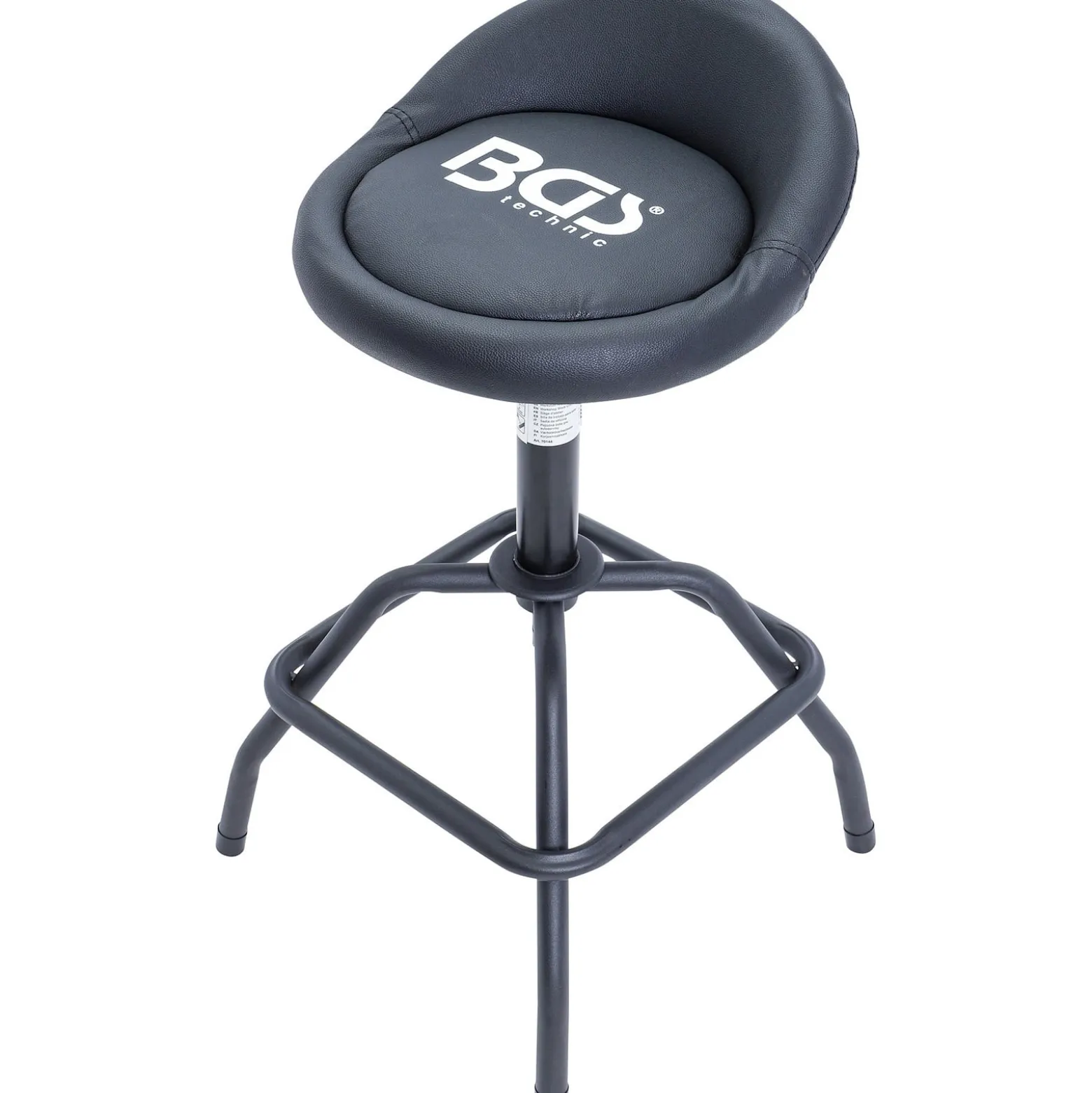 BGS Werkstattstuhl höhenverstellbar 630 - 770 mm - 70144