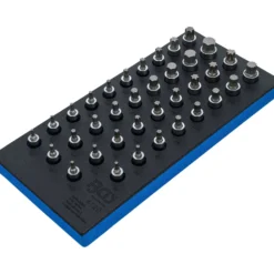 BGS Werkstattwageneinlage 1/3: Bit-Einsatz-Satz Antrieb Innenvierkant 12,5 mm (1/2") Innensechskant, T-Profil (für Torx), Innenvielzahn (für XZN), Keil-Profil (für RIBE) 36tlg. - 4120