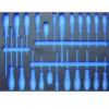 BGS 3/3 Werkstattwageneinlage LEER für: 23tlg. Schraubendreher-Set - 4014-5