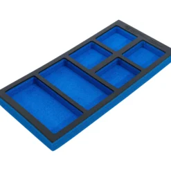 BGS Werkstattwageneinlage 1/3 leer: 6 Ablagefächer 408 x 189 x 32 mm - 74361