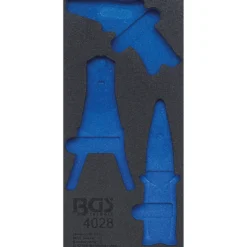 BGS Werkstattwageneinlage 1/3 leer für Art. 4028 - 4028-1