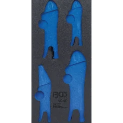 BGS Werkstattwageneinlage 1/3 leer für Art. 4040 - 4040-1