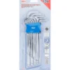 BGS Winkelschlüssel-Satz extra lang Innensechskant/Innensechskant mit Kugelkopf 1,5 - 10 mm 13tlg. - 9799