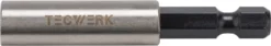 Bithalter 1/4 Zoll F 6,3 1/4 Zoll C 6,3 Magnet L.60mm TECWERK