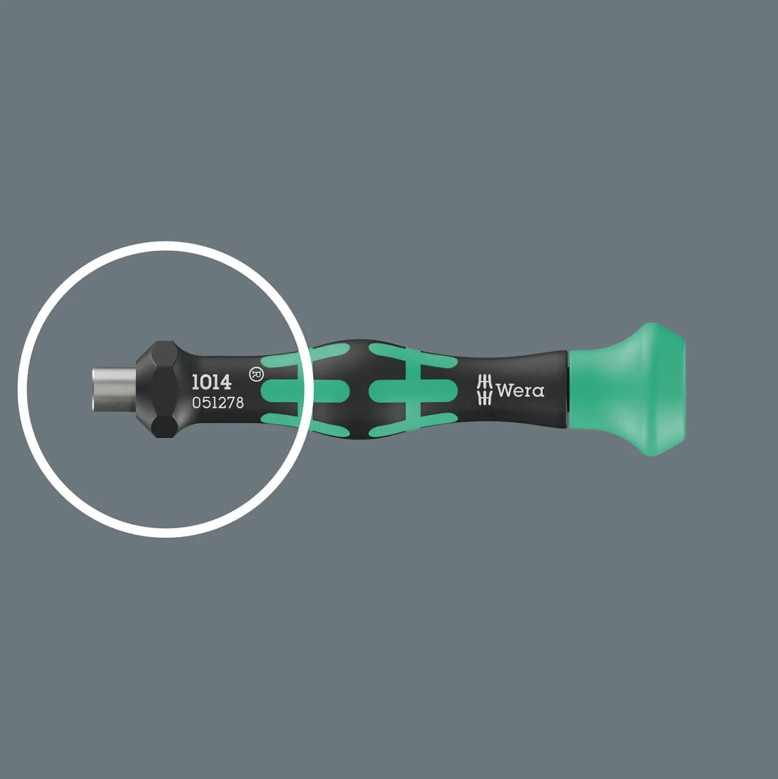 Bithandhalter 1014 Kraftform Micro Gesamt-L.80mm WERA