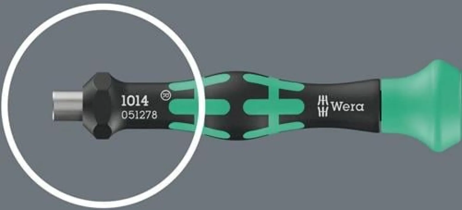 Bithandhalter 1014 Kraftform Micro Gesamt-L.80mm WERA