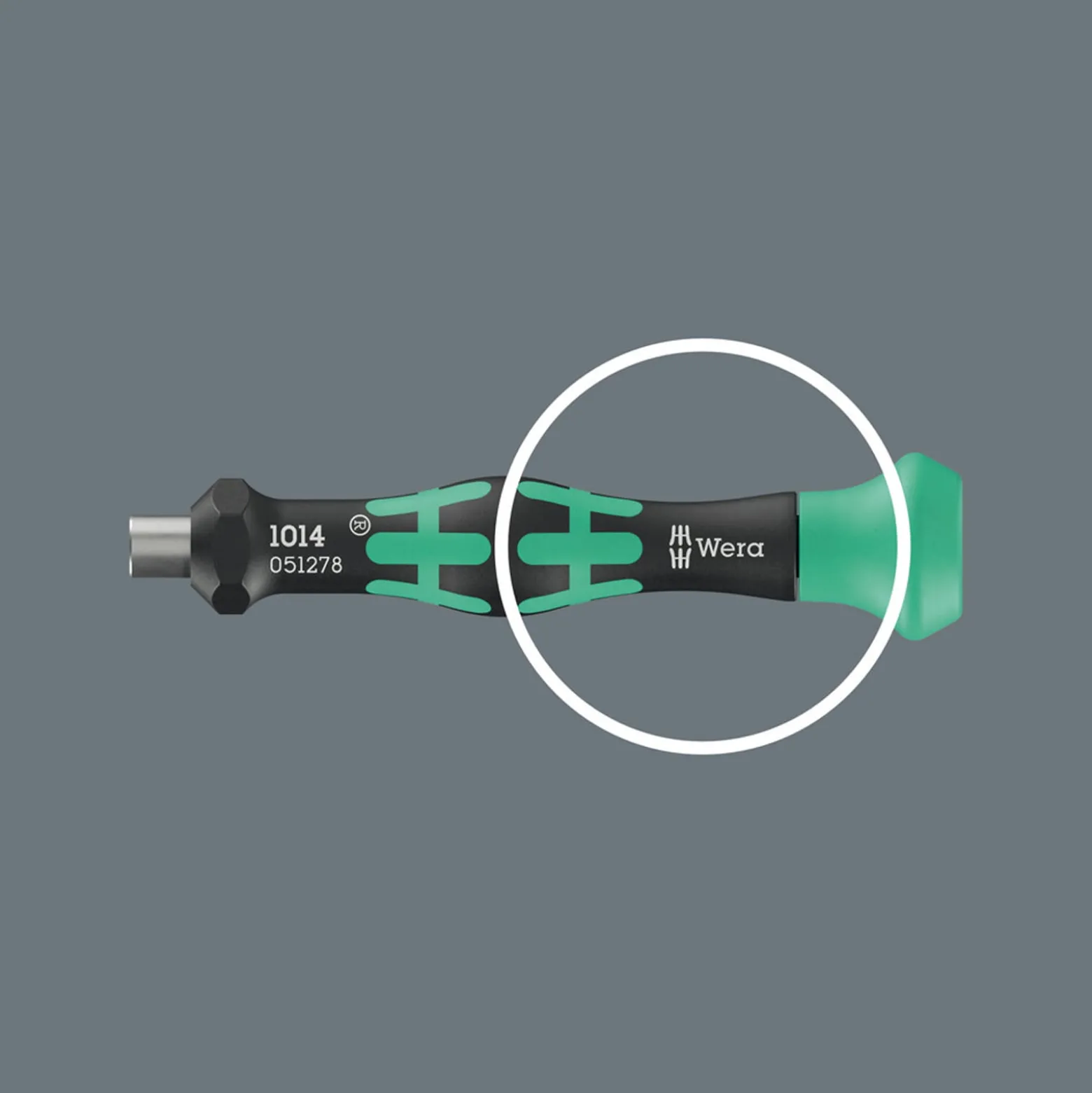 Bithandhalter 1014 Kraftform Micro Gesamt-L.80mm WERA