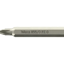 Bit 855/0 Micro PZ 0 L.30mm WERA