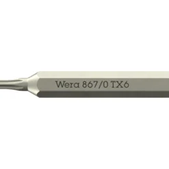 Bit 867/0 Micro TX 6 L.30mm WERA