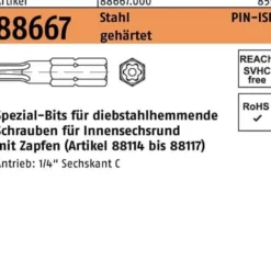 Bit R 88667 ISR Zapfen T 30 Stahl gehärtet 1 Stück