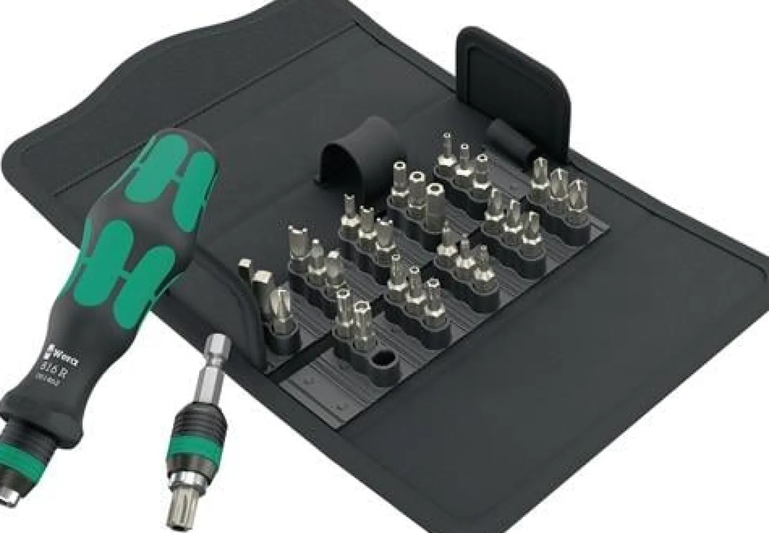 Bitsortiment KK 71 Security 32-tlg.f.Sicherungsschrauben WERA