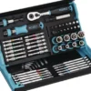 Bitsortiment SmartCase 2200SC-32 59-tlg.Schlitz/PH/PZD/TX/TX m.Zapfen/6Kt.